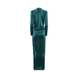 Simona Corsellini Women's Sparkling Emerald Long Dress