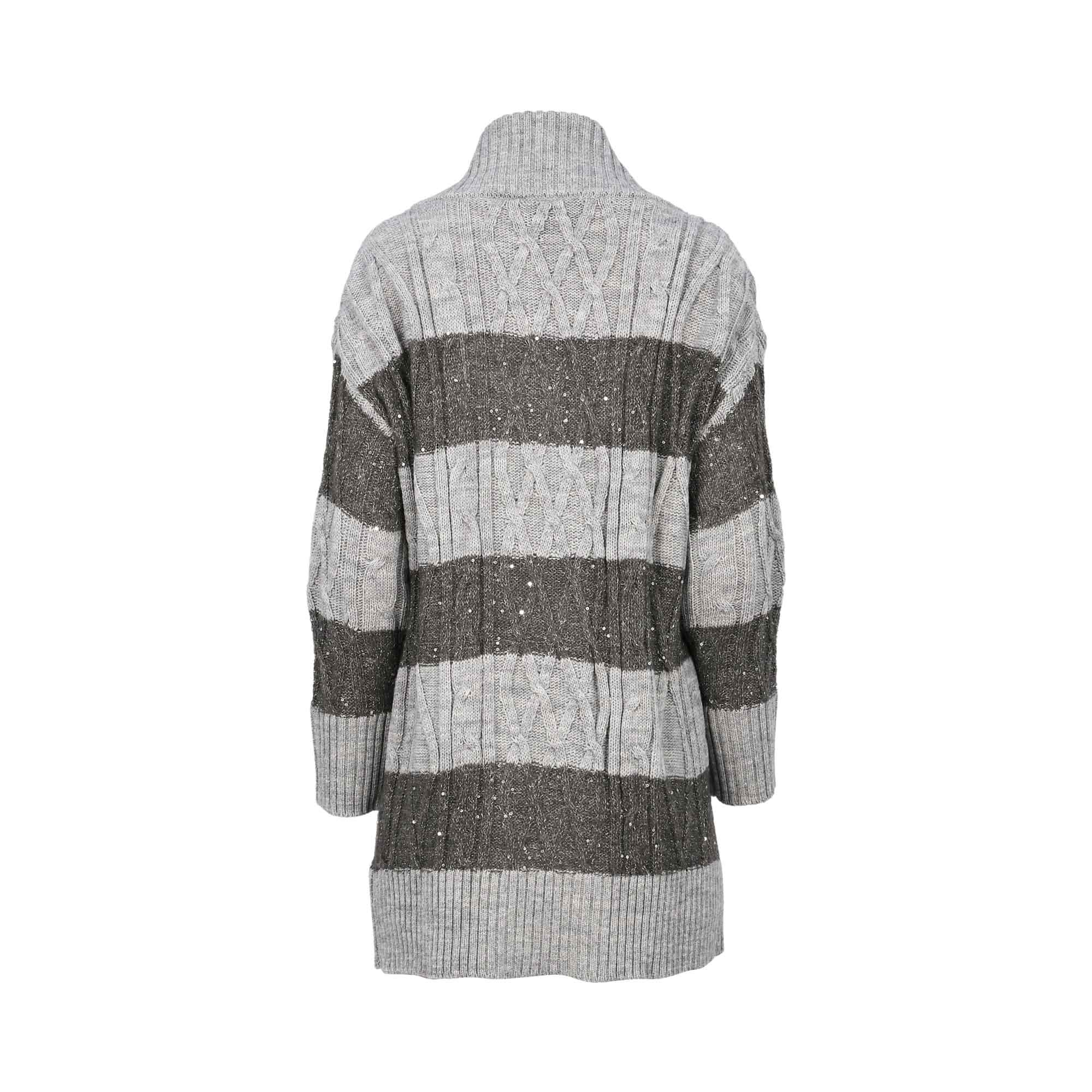 Simona Corsellini Women's Graphite Melange Cardigan | Cardigan | Clothing | GCC | Women | Women All Clothing | Womens | Womens Fashion Simona Corsellini Women's Graphite Melange Cardigan | Cardigan | Clothing | GCC | Women | Women All Clothing | Womens | Womens Fashion