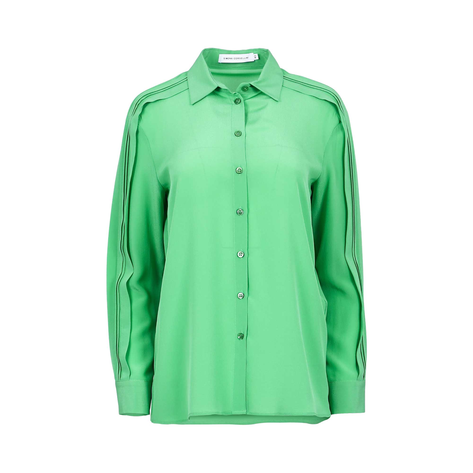 Simona Corsellini Women's Green Shirt | Clothing | GCC | Women | Women All Clothing | Women All Clothing Shirts & Blouses | Womens | Womens Fashion Simona Corsellini Women's Green Shirt | Clothing | GCC | Women | Women All Clothing | Women All Clothing Shirts & Blouses | Womens | Womens Fashion