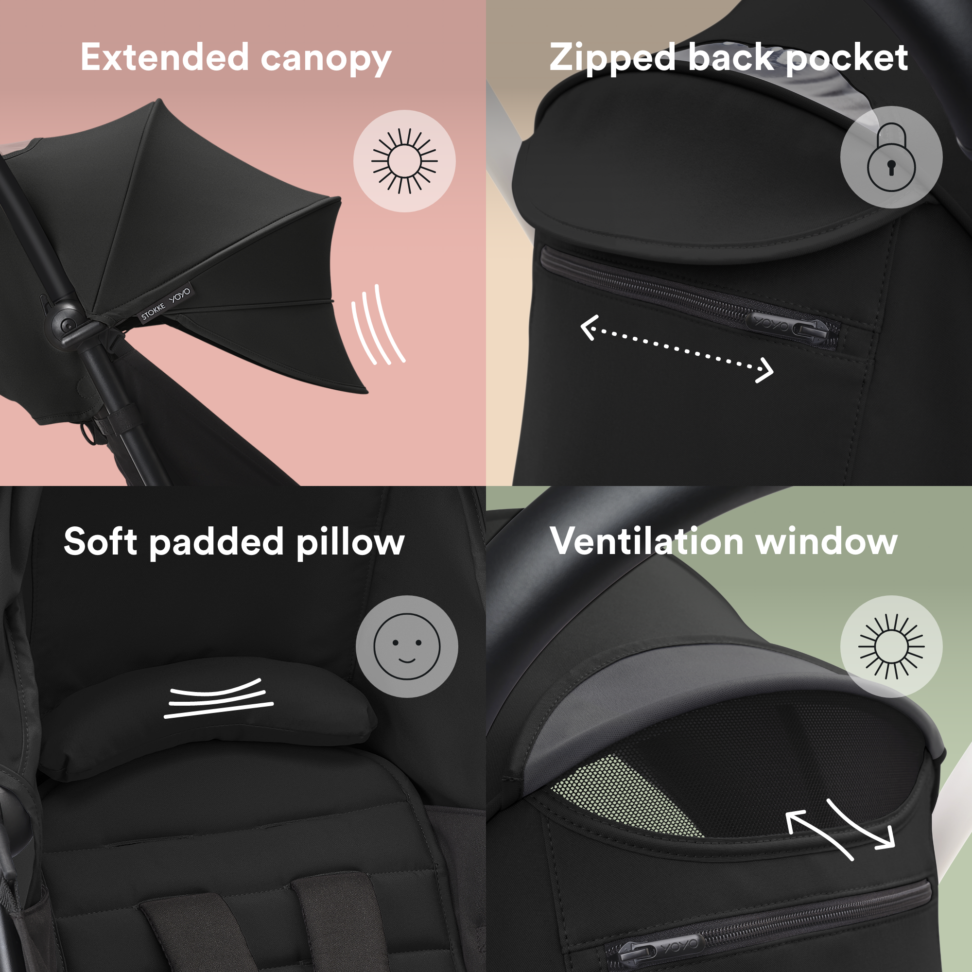 Stokke Kids Color Pack Black One Size Basic