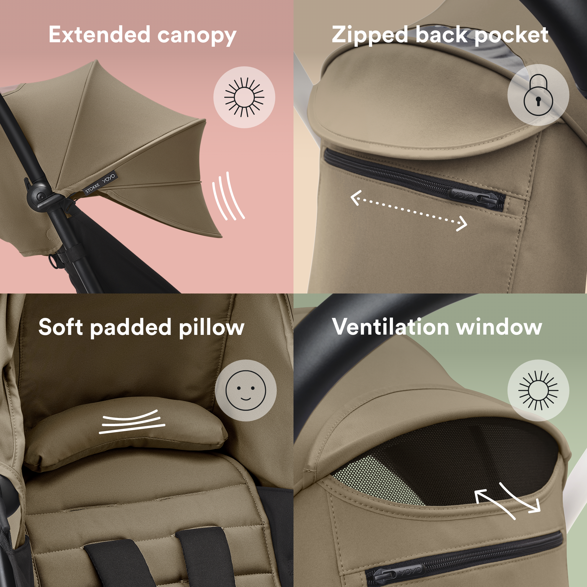 Stokke Kids New Born Toffee Color Pack