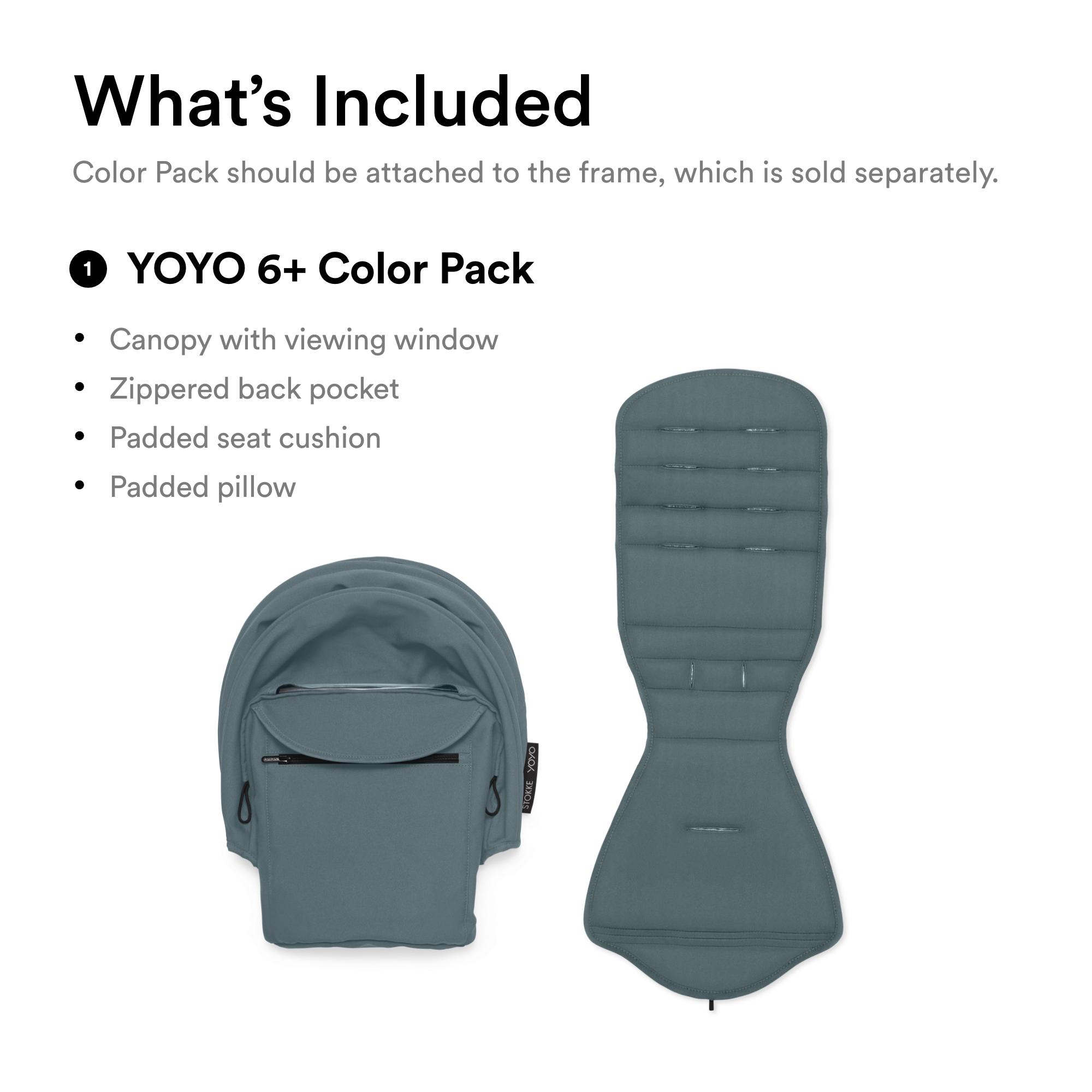 Stokke Kids Color Pack Aqua One Size Basic