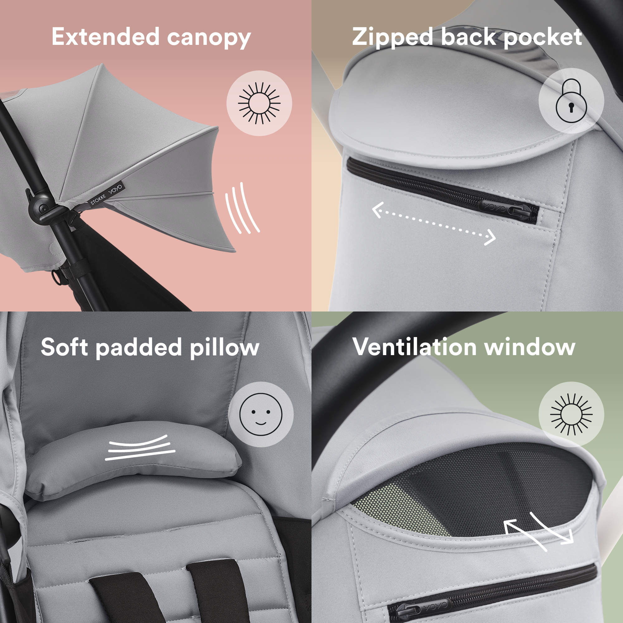 Stokke Kids Color Pack Grey One Size Basic