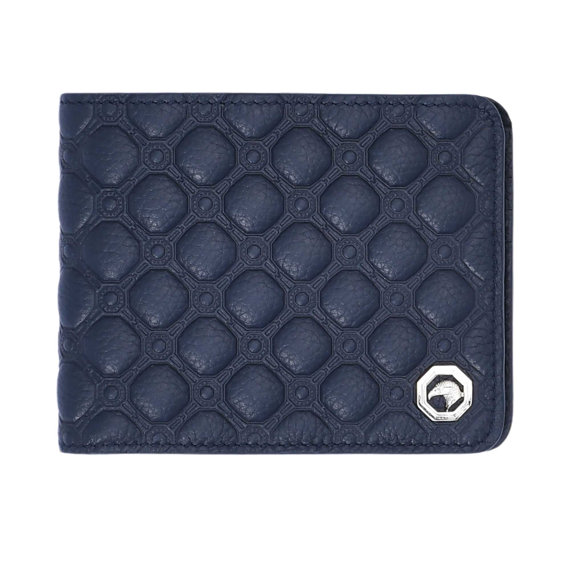 Stefano Ricci Men's Leather Billfold Wallet with Hexagonal Logo | All Bags | GCC | Men | Men Wallet | Mens | Wallet | Wallet & Cardholders | Wallets | Wallets & Card Holder