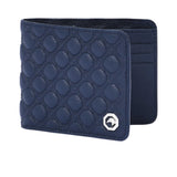 Stefano Ricci Men's Leather Billfold Wallet with Hexagonal Logo