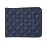 Stefano Ricci Men's Leather Billfold Wallet with Hexagonal Logo