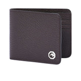 Stefano Ricci Men's Leather Billfold Wallet with Hexagonal Logo