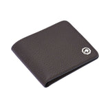 Stefano Ricci Men's Leather Billfold Wallet with Hexagonal Logo