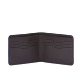 Stefano Ricci Men's Leather Billfold Wallet with Hexagonal Logo