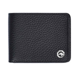 Stefano Ricci Men's Leather Billfold Wallet with Hexagonal Logo