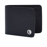 Stefano Ricci Men's Leather Billfold Wallet with Hexagonal Logo
