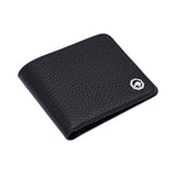 Stefano Ricci Men's Leather Billfold Wallet with Hexagonal Logo