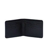 Stefano Ricci Men's Leather Billfold Wallet with Hexagonal Logo
