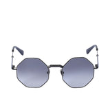 Stefano Ricci Men's Octagonal Sunglasses with Case and Pouch