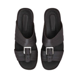 Stefano Ricci Men's Leather Arabic Sandals