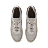 Stefano Ricci Men's Knit & Leather Sneakers