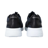 Stefano Ricci Men's Navy and Leather Lifestyle Sneaker