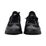 Stefano Ricci Men's  Olive Green Leather and Mesh Sneaker