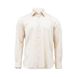 Stefano Ricci Men's Long-Sleeve Dress Shirt in Ivory