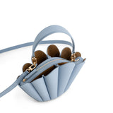 Mlouye Women's Leather Seashell Crossbody