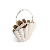Mlouye Women's Leather Seashell Crossbody