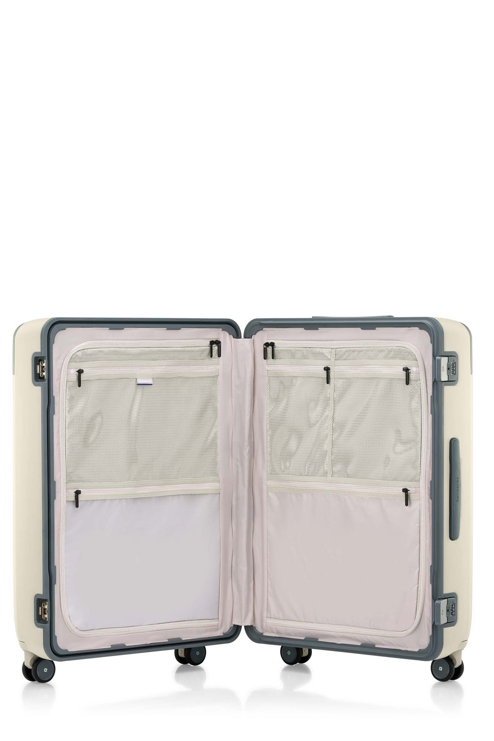 Samsonite Evox Spinner Beige Hard Luggage
