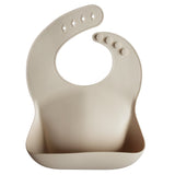 Mushie Kids New Born Silicone Bib Shifting Sand