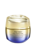 Shiseido Vital Perfection Uplifting and Firming Cream Enriched 50ml- 768614149408 Shiseido Vital Perfection cream jar on a white background