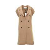 Simona Corsellini Women's Dark Beige Vest
