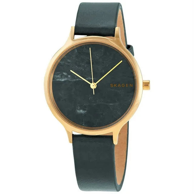 Skagen Anita Ladies Quartz Green Dial Green Leather Watch | Fashion Watches | GCC | Watch | Watches | Women | Womens | Womens Watches Skagen Anita Ladies Quartz Green Dial Green Leather Watch | Fashion Watches | GCC | Watch | Watches | Women | Womens | Womens Watches