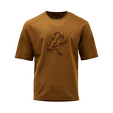 Stefano Ricci T-shirt, a masterclass in tonal texture and Italian craftsmanship.