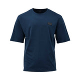 Stefano Ricci navy T-shirt, a classic piece that embodies the brand's elegant and sophisticated style.
