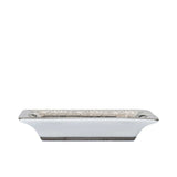 Stefano Ricci luxury ashtray in White/Silver — Available for Online Purchase