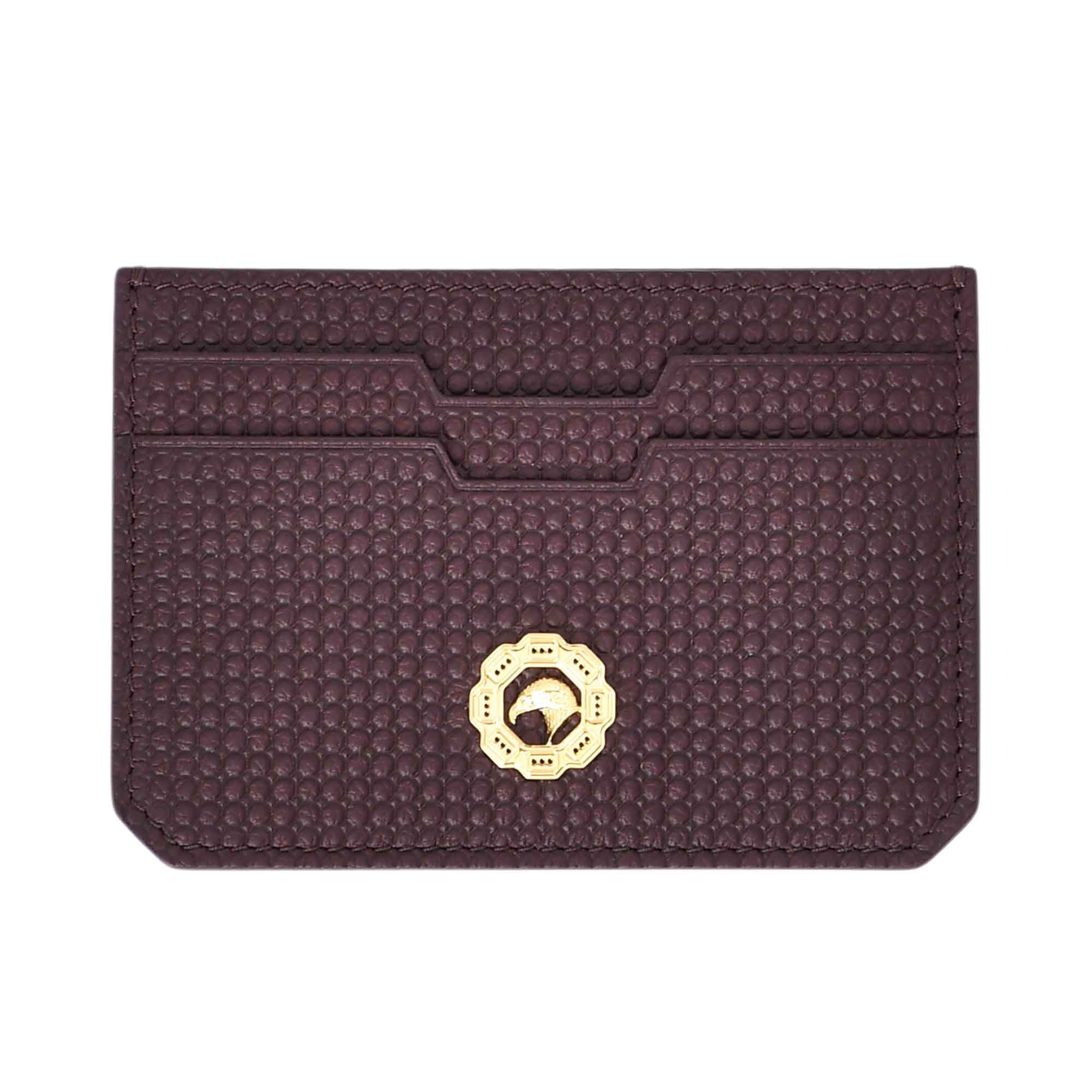 Stefano Ricci men's Bordeaux leather card holder – Shop Now Online