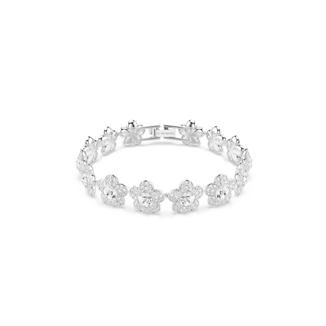 Swarovski Ariana Grande X Swarovski Bracelet Round Cut Silver bracelet with clear gemstones 