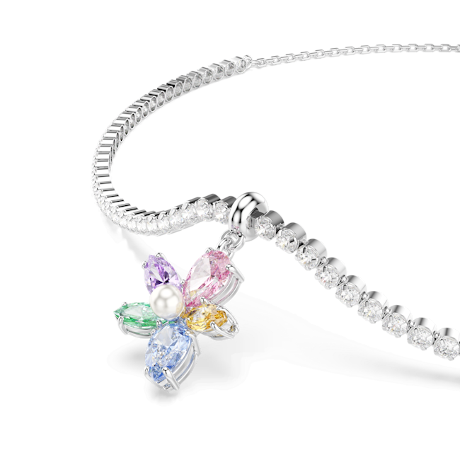 Swarovski Ariana Grande X Swarovski Choker Mixed Cuts with a colorful butterfly pendant 
