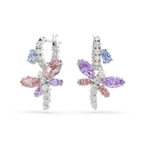 Swarovski Ariana Grande X Swarovski Drop Earrings Mixed Pair of earrings with colorful gemstones 