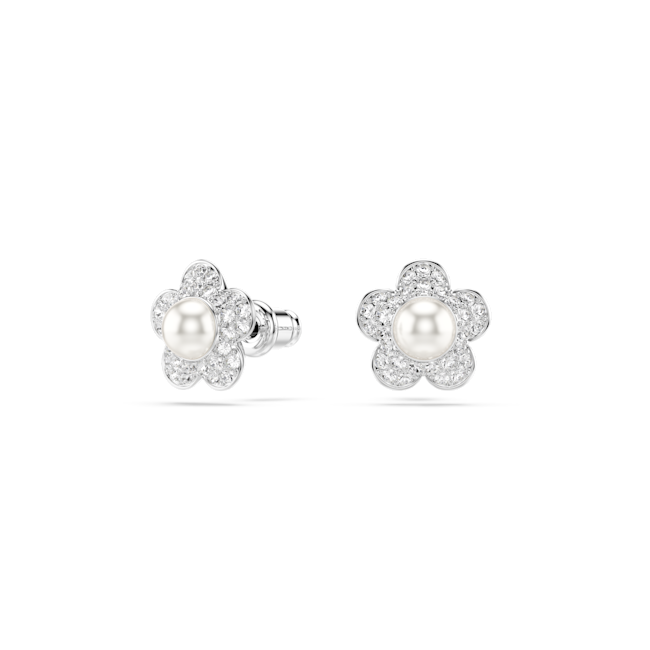 Swarovski Ariana Grande X Swarovski Set Crystal Pearl Round
Flower-shaped earrings with pearls 
