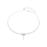 Swarovski Ariana Grande X Swarovski Y Necklace Mixed Cuts