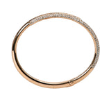 Swarovski Dextera Rose Gold Bangle Bracelet — Find Online Today.