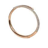 Swarovski Dextera Rose Gold Bangle Bracelet