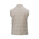 Tombolini Men's Beige Sleeveless  Quilted Vest