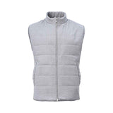 Tombolini Men's Grey Sleeveless Quilted Vest