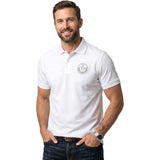 Tombolini Men's 'TMB' Crest Piqué Polo Shirt