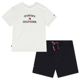 Tommy Hilfiger Kids Babies Logo Short & T-shirt Set