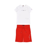 Tommy Hilfiger Kids Boy's Set of T-shirt & Bermuda