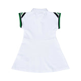 Tommy Hilfiger Kids Girl's White  Logo Polo Dress
