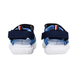 Tommy Hilfiger Kids Boy's Blue Velcro Flag Sandal