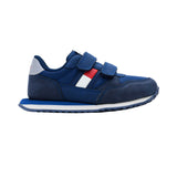 Tommy Hilfiger Kids Boy's Flag Low Cut Velcro Sneaker
