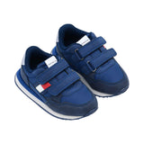 Tommy Hilfiger Kids Boy's Flag Low Cut Velcro Sneaker